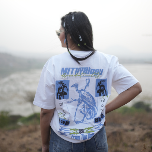 Freaqrew Mythalogy oversized tshirt 240 gsm