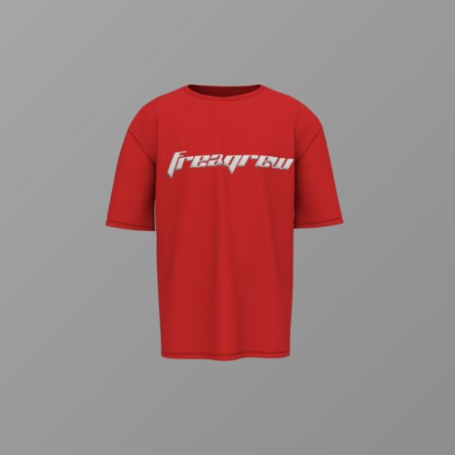 Freaqrew thrid eye oversized tshirt 240 gsm