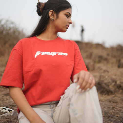 freaarew thrid eye oversized tshirt