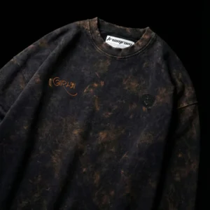 240 GSM premium cotton sweatshirt with Sanskrit आरम्भ print