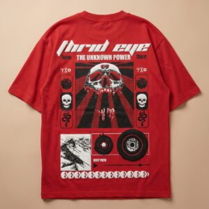 240 GSM French Terry mystic third eye streetwear tee